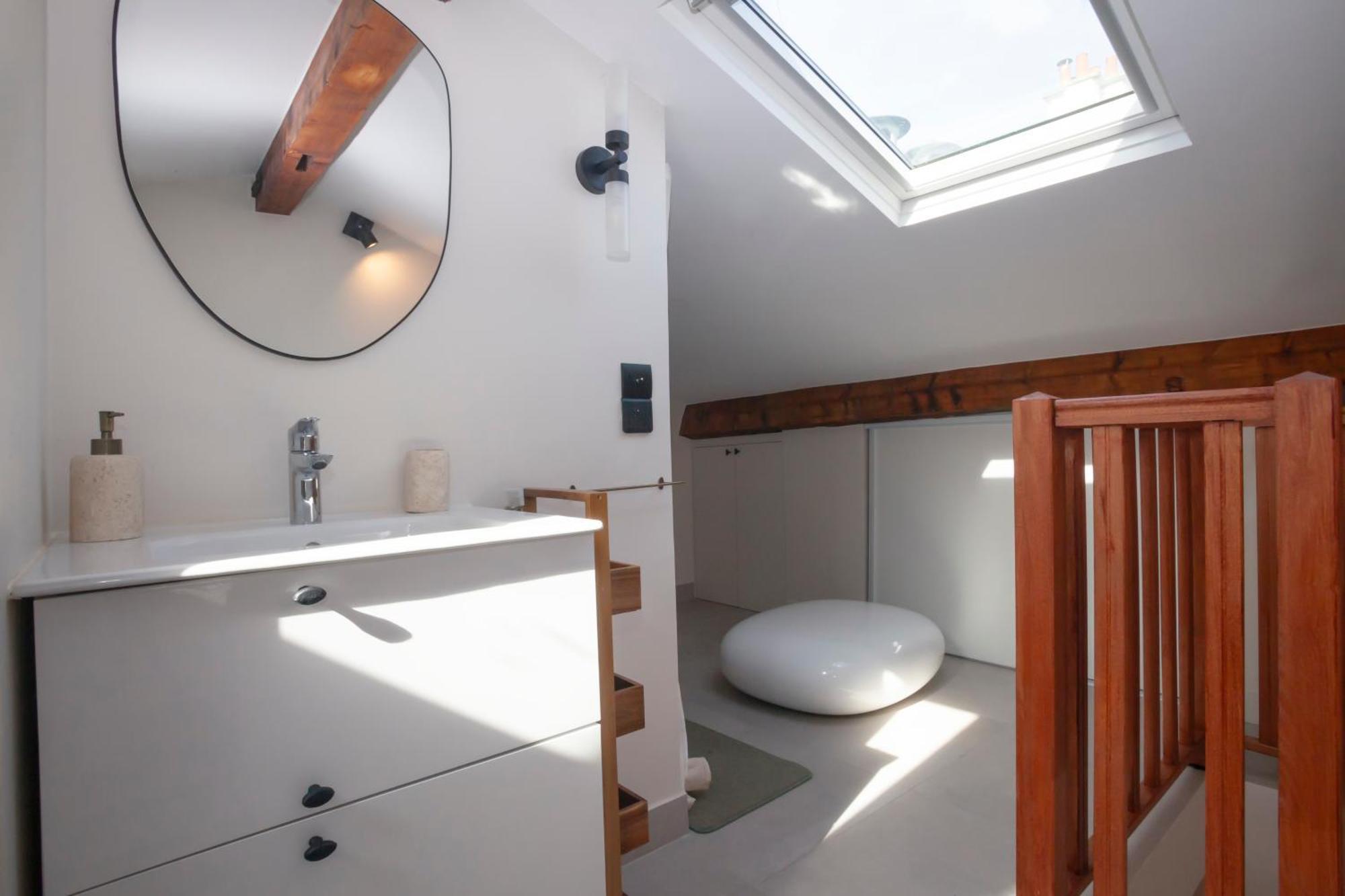 Duplex Zen Avec 2 Chambres Paris Exterior photo